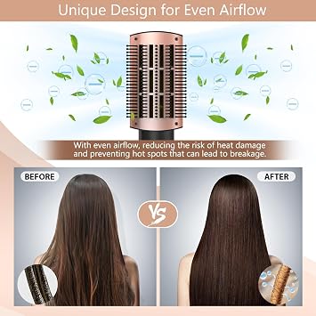 Nicebay Hair Dryer Brush & Multi-Styler Blow Dryer Brush