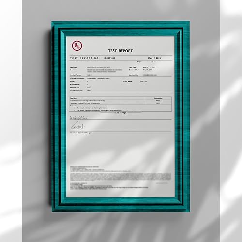 Vista 74 de Binditek Paquete de 200 cubiertas transparentes de PVC de 8 mil, 8.5 x 11 pulgadas, tamaño carta, esquinas cuadradas, sin perforar, suministros