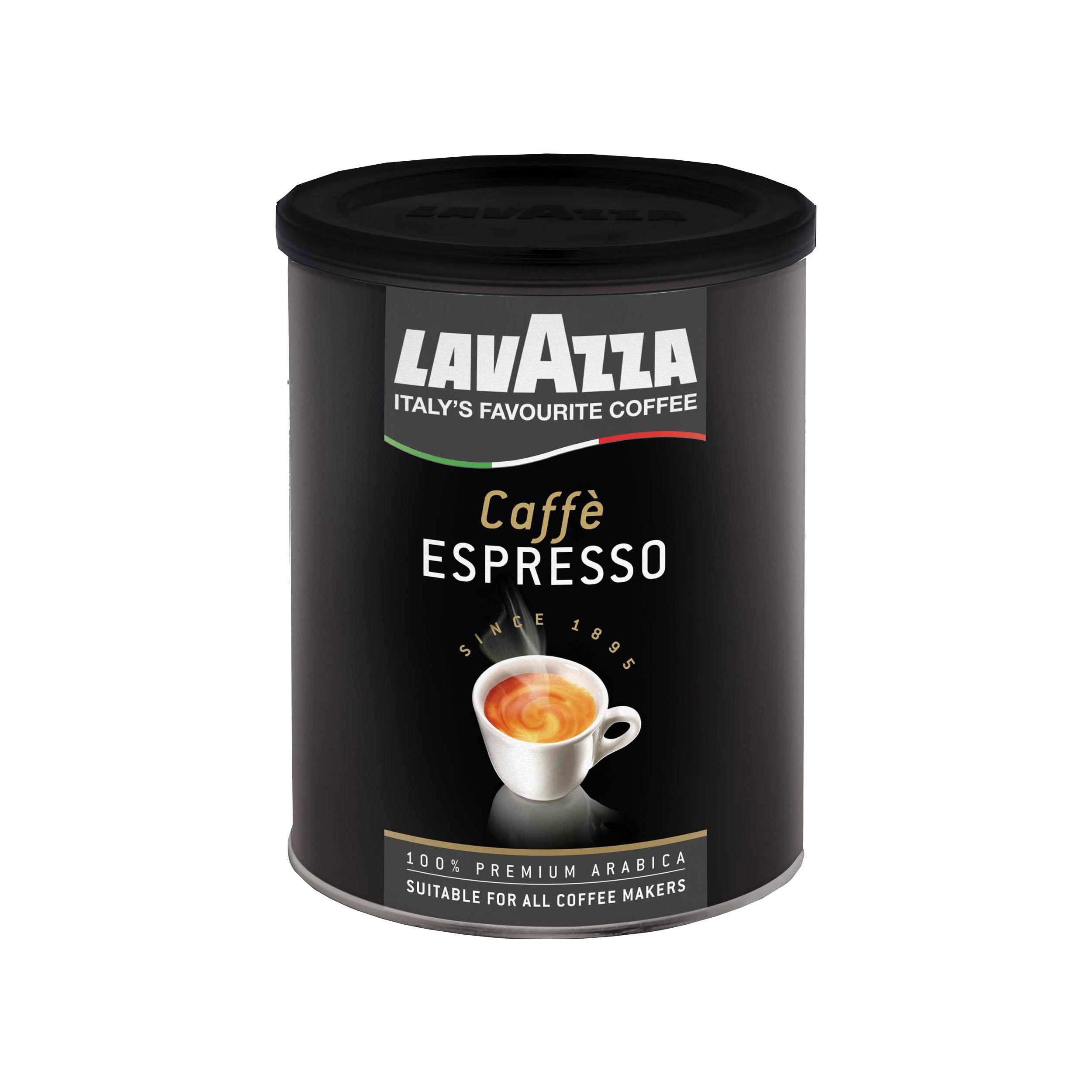 Lavazza Gemahlener Kaffee Lavazza Espresso Italiano Classico – 12 x 250 g Dosen