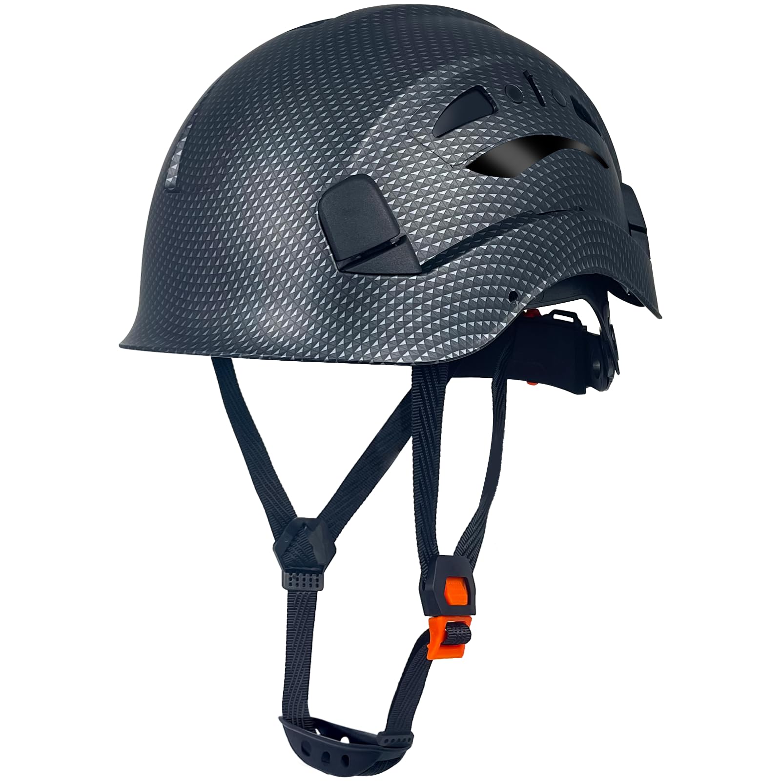 RDSGSO Industrial Safety Helmet RGS-8C Adjustable Vents 6-Point Suspension Breathable Lightweight Hard Hats for Construction Outdoor Work ANSI