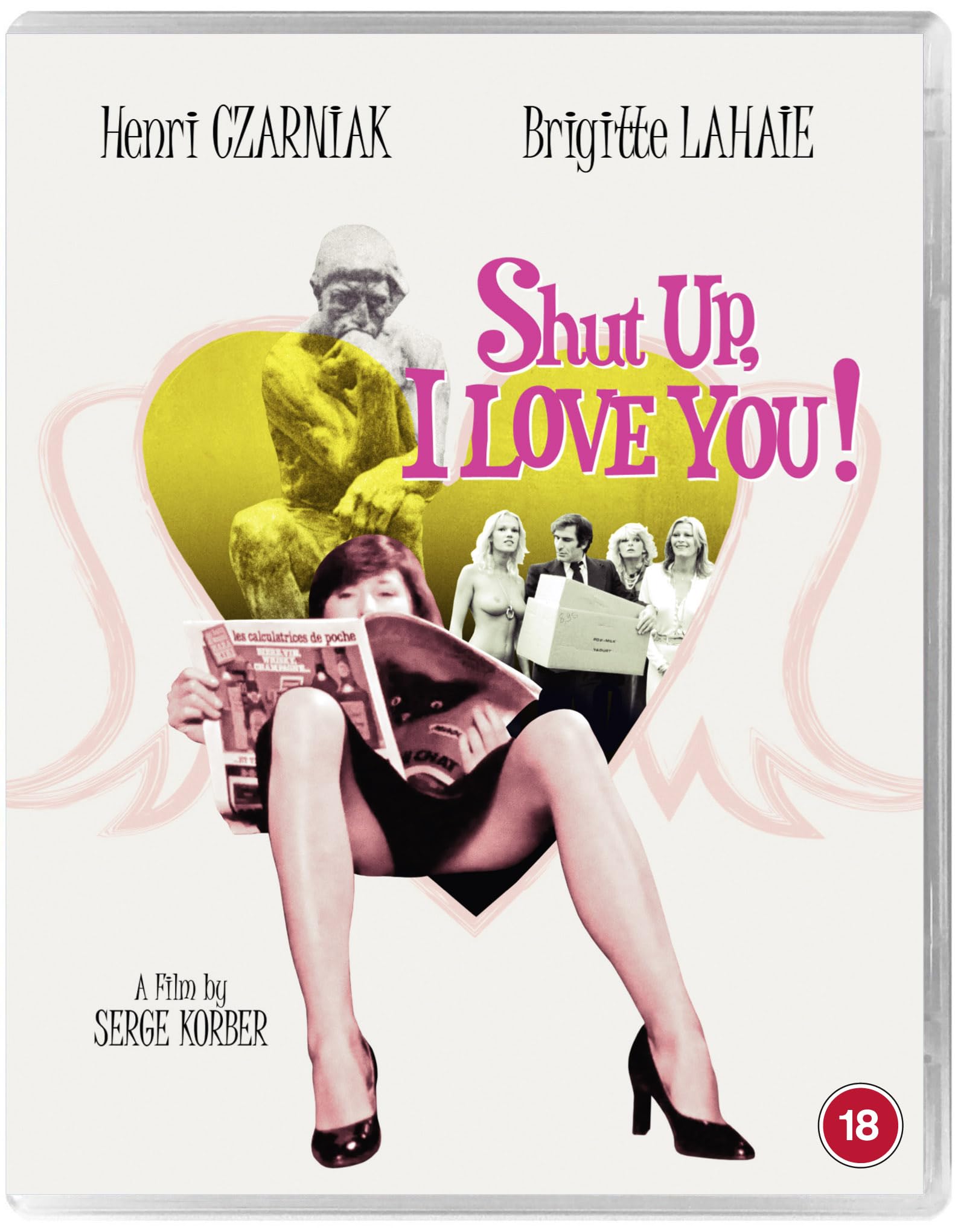 BLU-RAY  SHUT UP I LOVE YOU !   88 FILMS   BRAND NEW SEALED UK STOCK