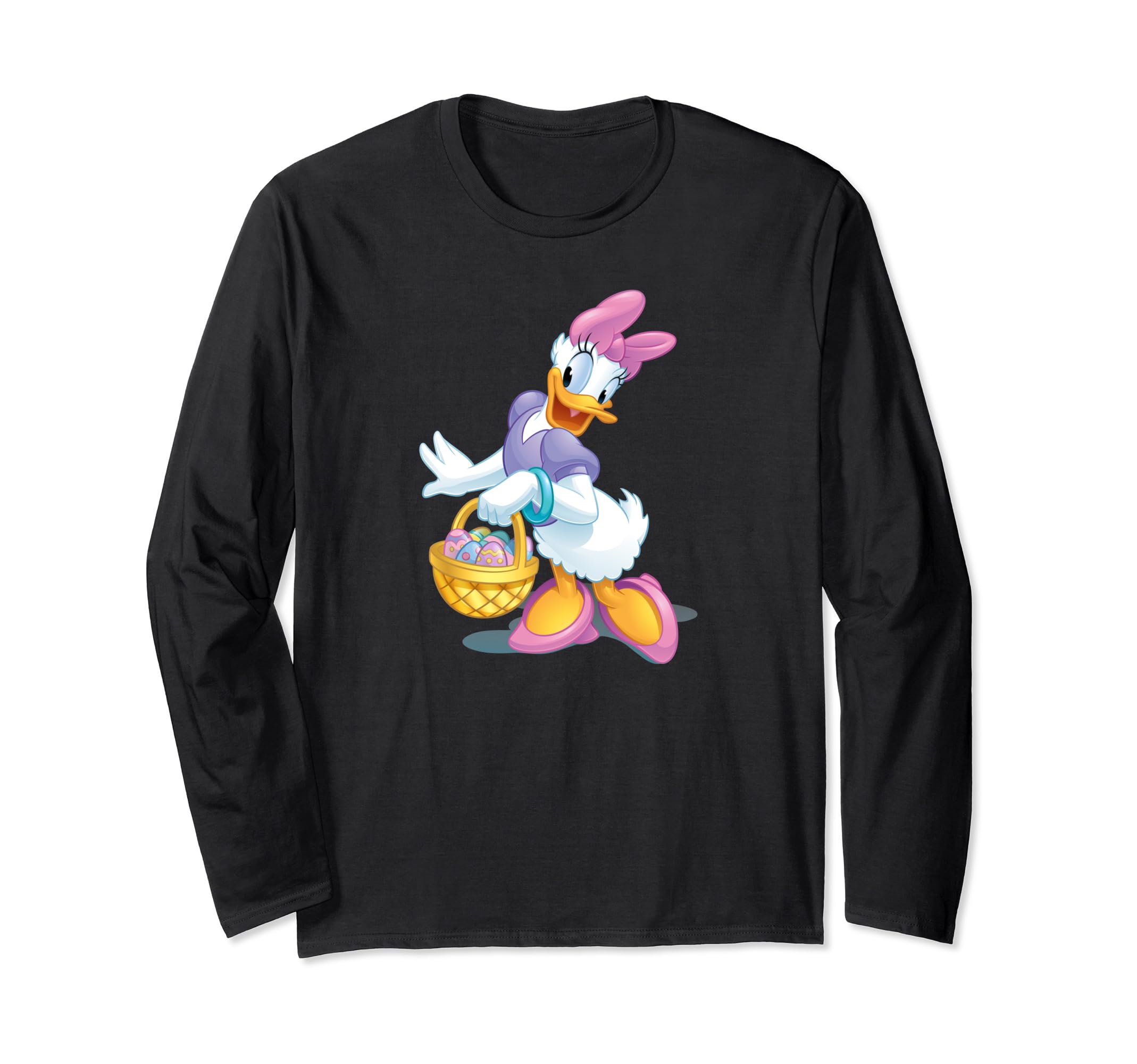 T-shirt de Pâques Daisy Duck à manches longues une idée cadeau Disney originale - 2
