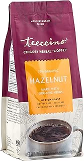 Hazelnut Chicory Herbal Coffee (Caffeine-free, Acid-free,11oz)