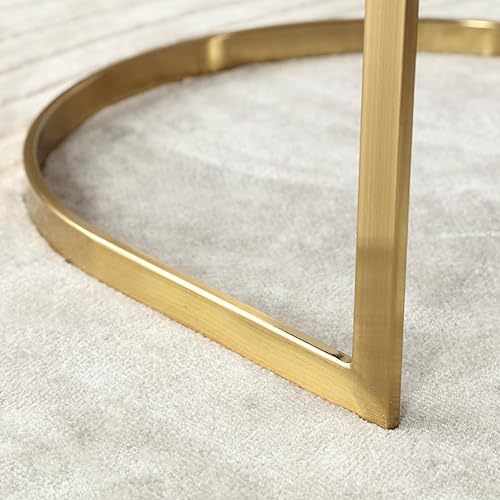 Miniatura 7 de Juego de 2 sillas de comedor modernas, contemporáneas de terciopelo para cocina y sala de estar con marco de metal, cómodas sillas laterales