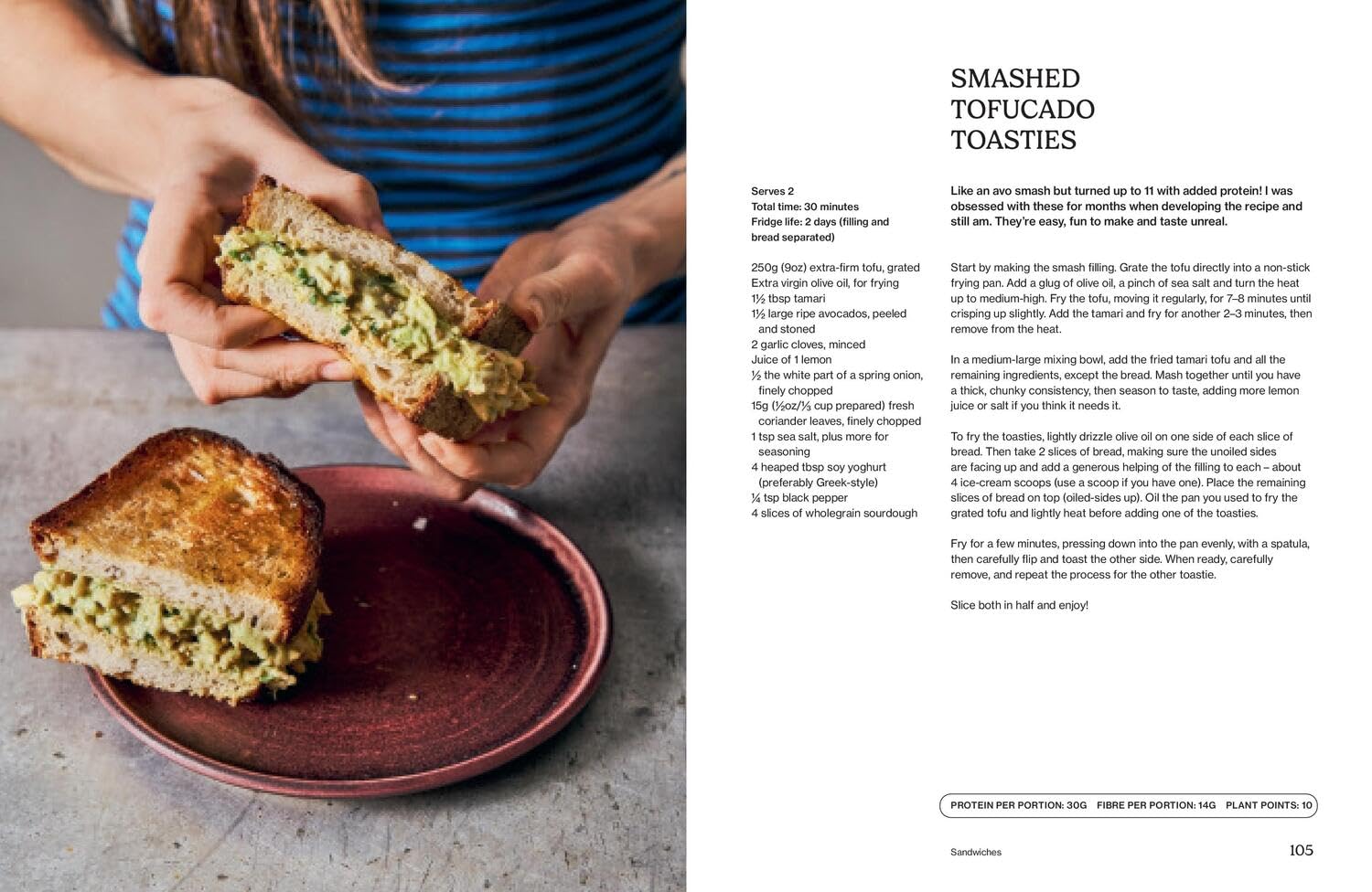 Soph's Plant Kitchen 30 in 30: 30g of protein, 30 minutes or less: THE INSTANT #1 SUNDAY TIMES BESTSELLER