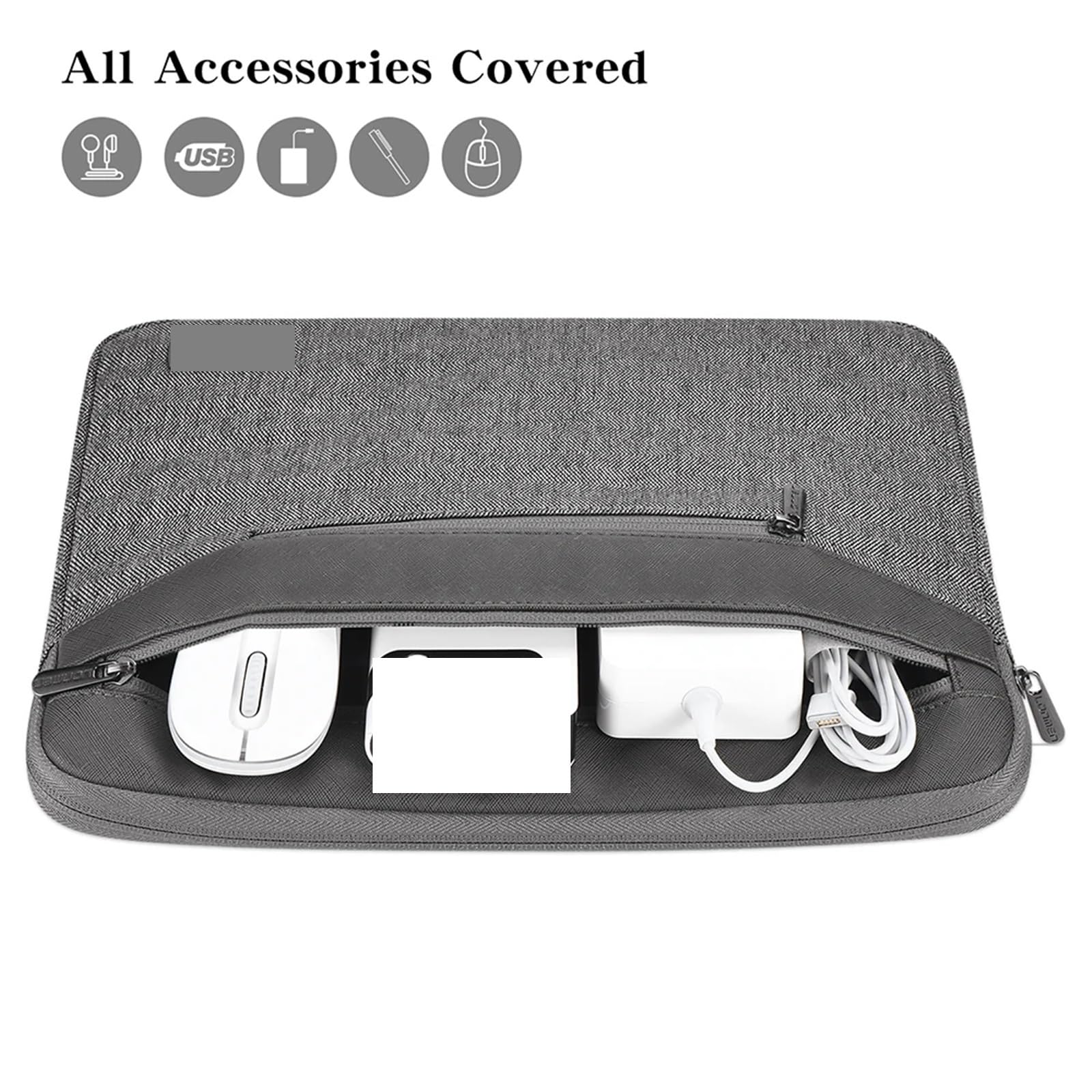 Borsa for computer for laptop antispruzzo antiurto Custodia protettiva for notebook for Per Viaggio, Lavoro