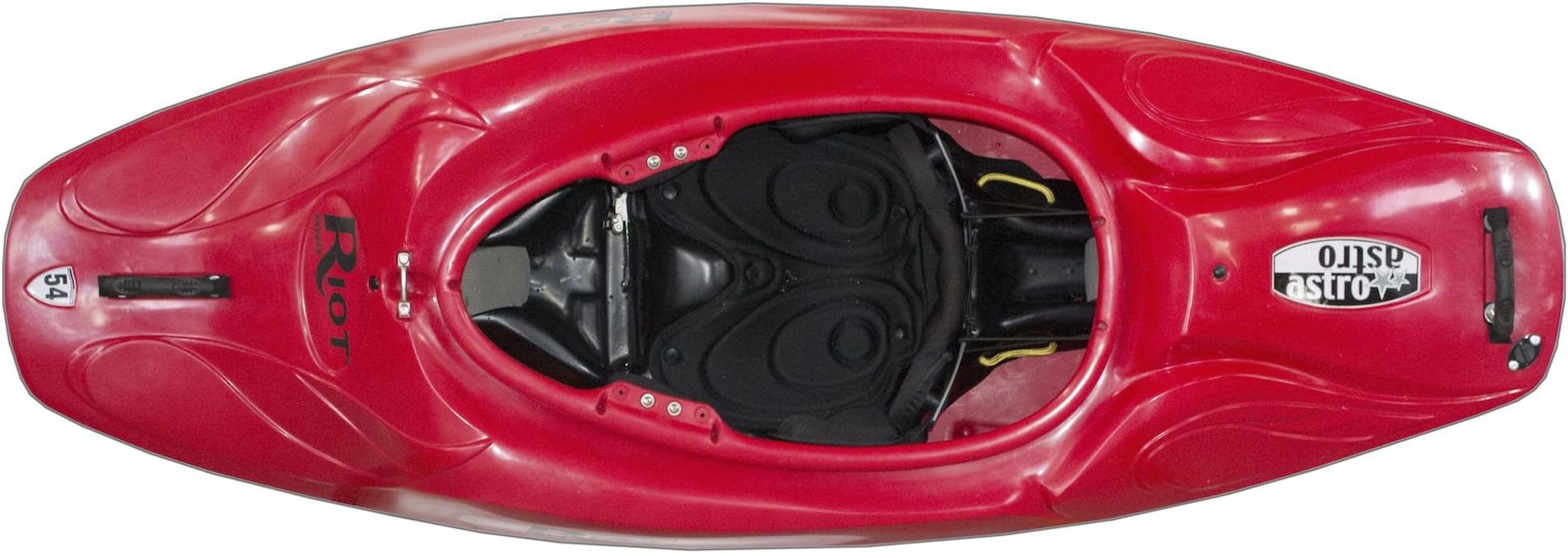 Astro 54 Whitewater Playboating Kayak (Red, 6-Feet)