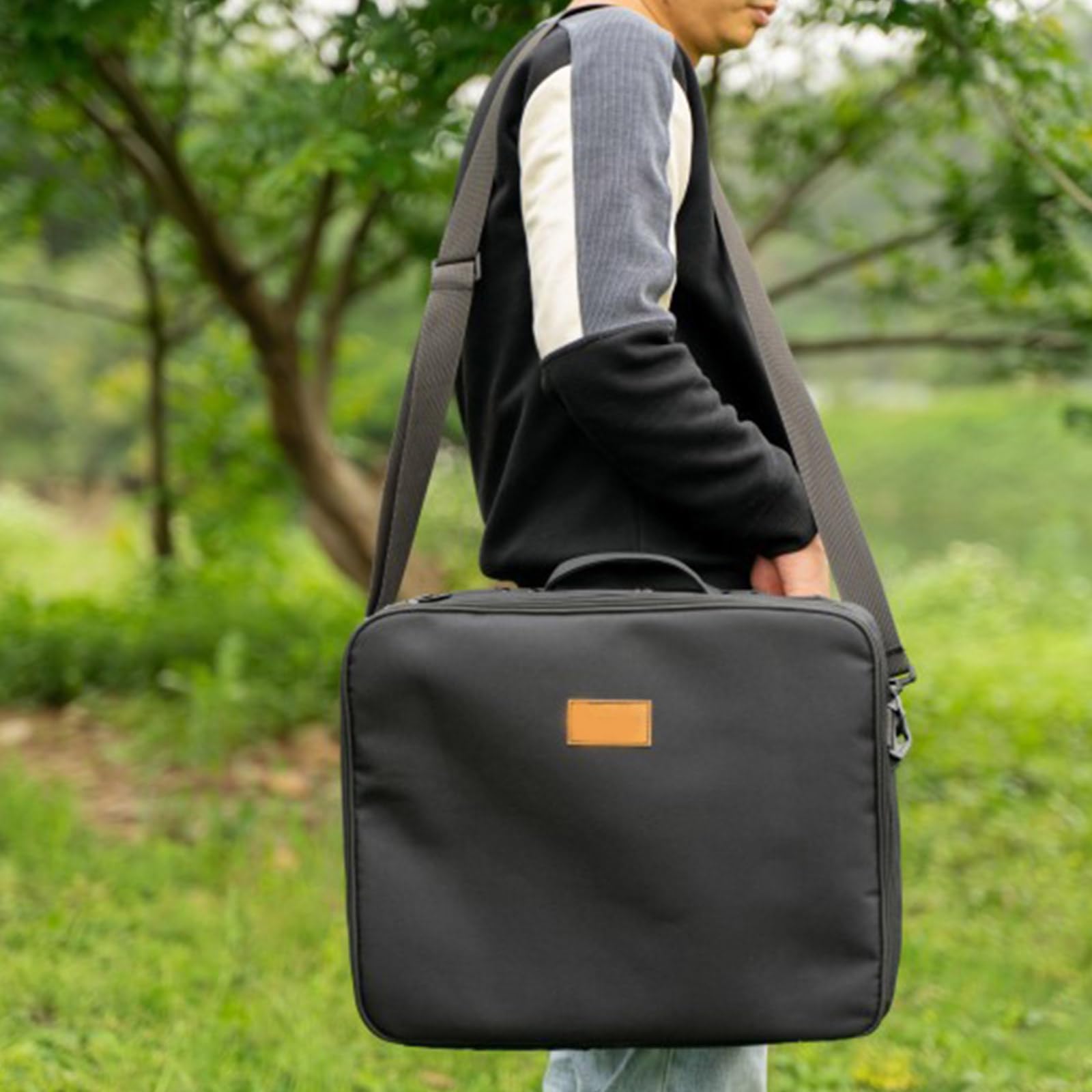 Fornitura da campeggio Borsa di stoccaggio Oxford Panno Fornello a Gas Canister Pentole Borse per il trasporto per picnic all'aperto Borsa di stoccaggio di forniture durevoli