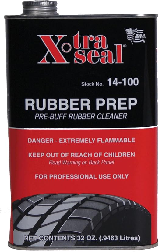 Xtra-Seal Rubber Prep Pre-Buff Buffering Solution (32 oz.)