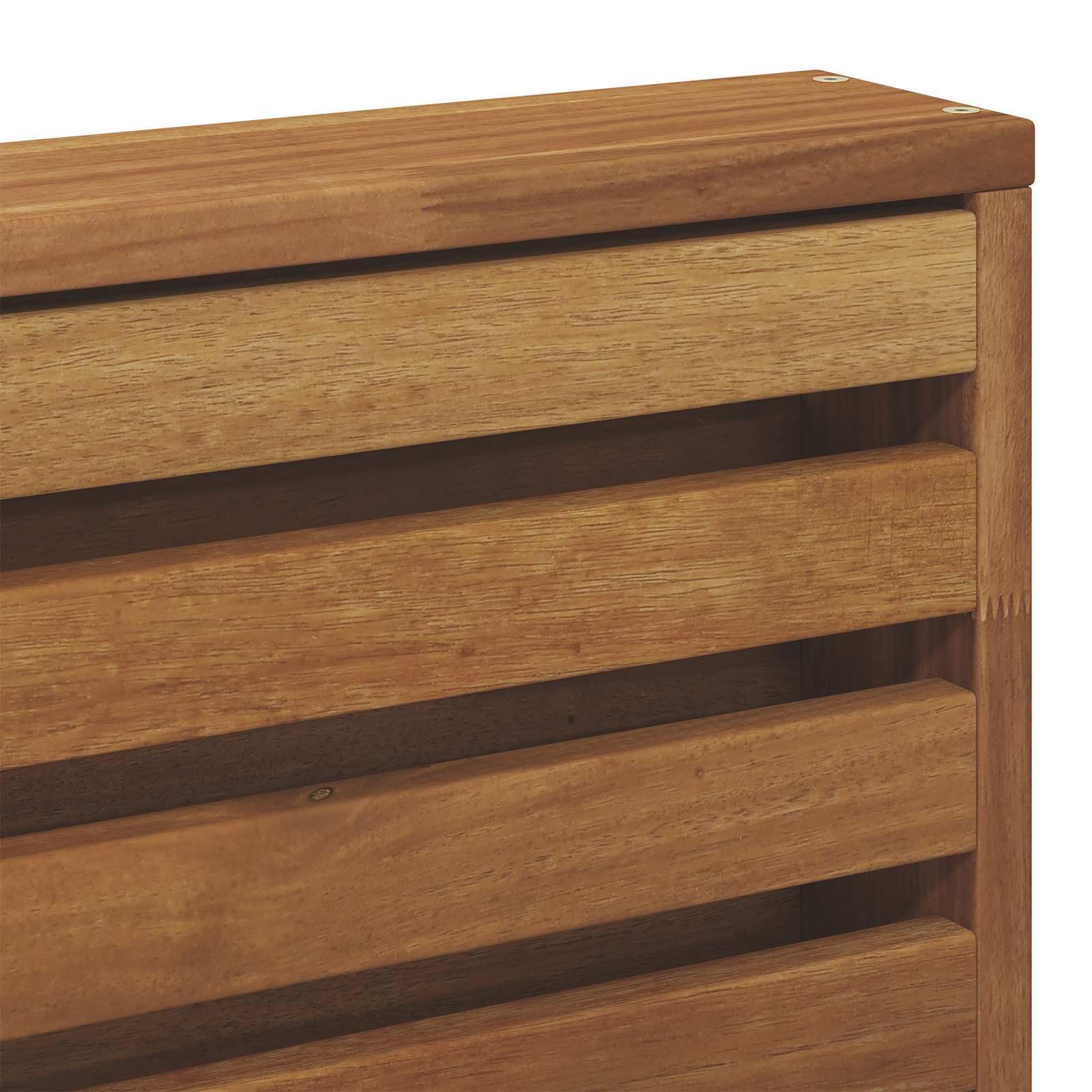 Zestaw sof na zewnątrz z poduszką 6 sztuk, meble ogrodowe z litego drewna akacjowego, komplet mebli tarasowych w kolorze naturalnym i jasnoszarym, nowoczesny design modułową