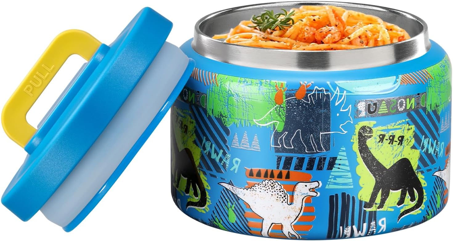 MAISON HUIS 8oz Soup Thermos Wide Mouth Vacuum Insulated Thermos Food Jar, Leak