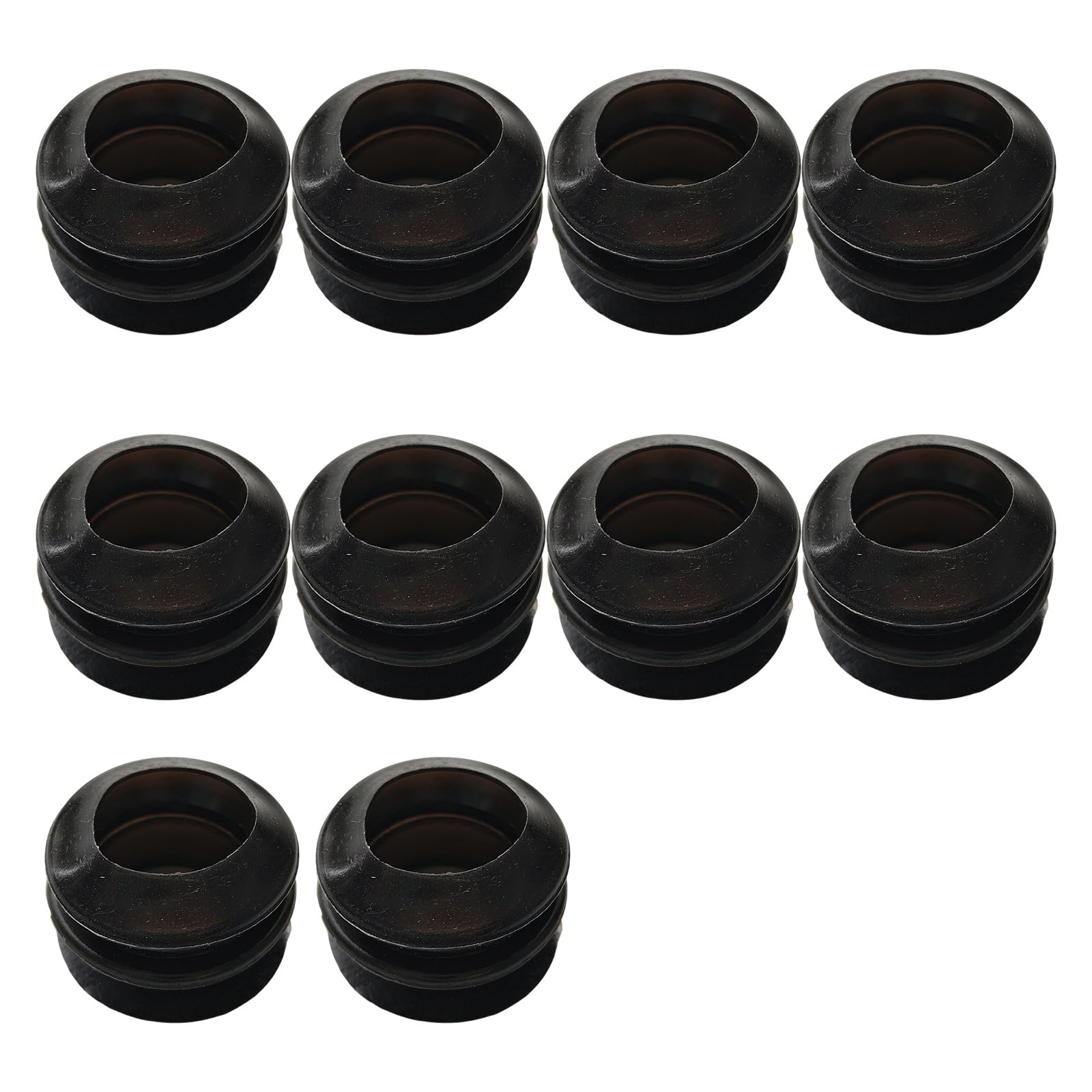10Pieces Sturdy Rubber Seal Gasket for Stove Knob Long Time Use Suitable for Commercial Kitchens Supplies Knob Switches Seal