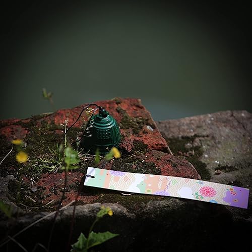 Miniatura 3 de Carillón de viento japonés de hierro fundido para exteriores, adorno para jardín, patio y balcón, decoración de campana de viento de metal colgante,