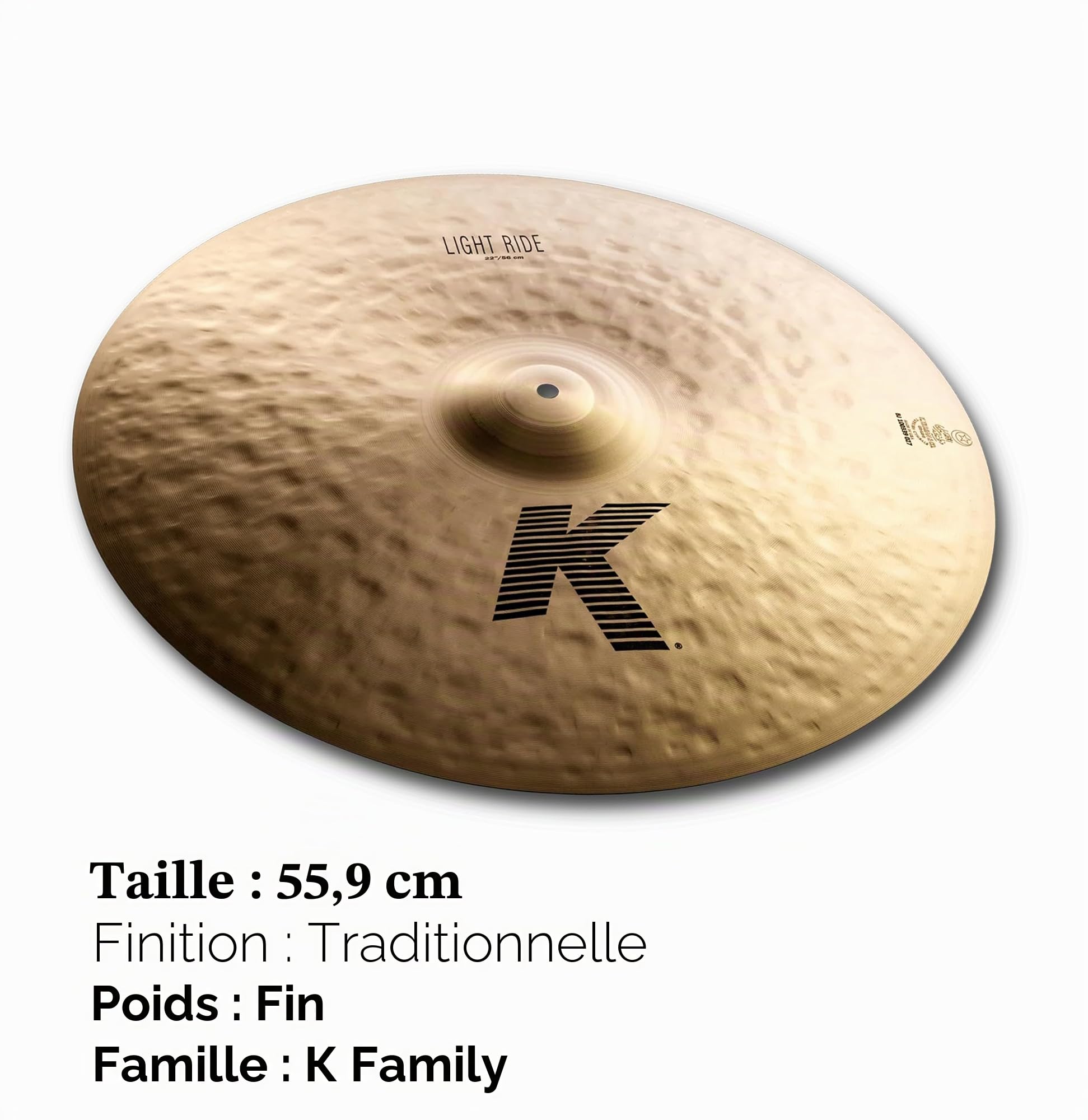 Zildjian K Zildjian Series - 22" Light Ride Cymbal