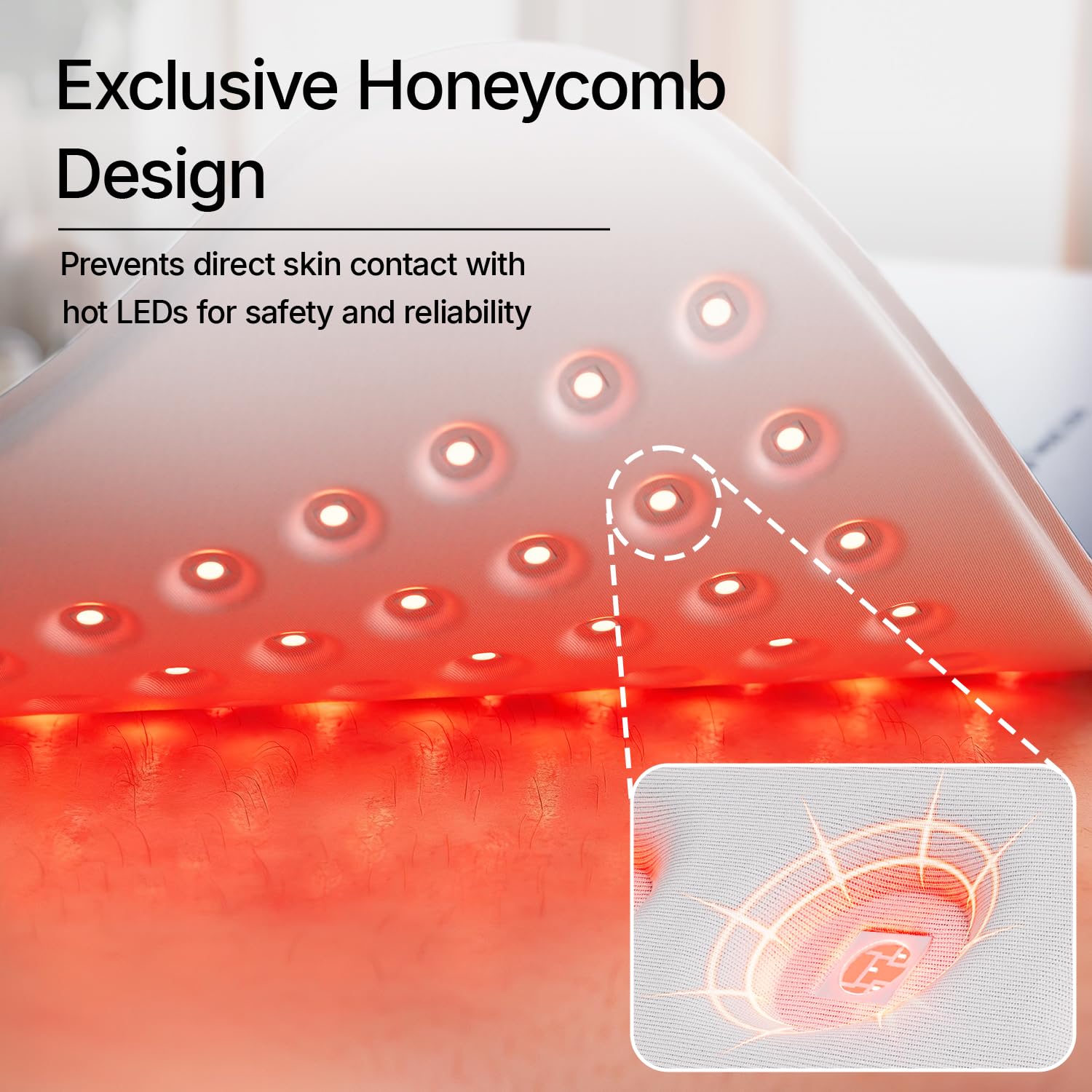 Cinturón Terapia de Luz Roja Profesional 660nm y 850nm | Dispositivo de Fototerapia Infrarroja con Triple-Chip para Recuperación Deportiva y Dolor de Espalda 36W Potente y Seguro