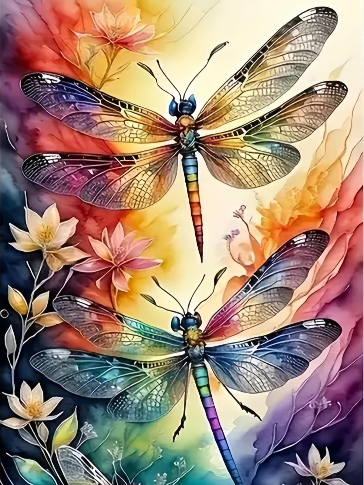 5D Diamond Art Kits - Floral Designs for Beginners -13