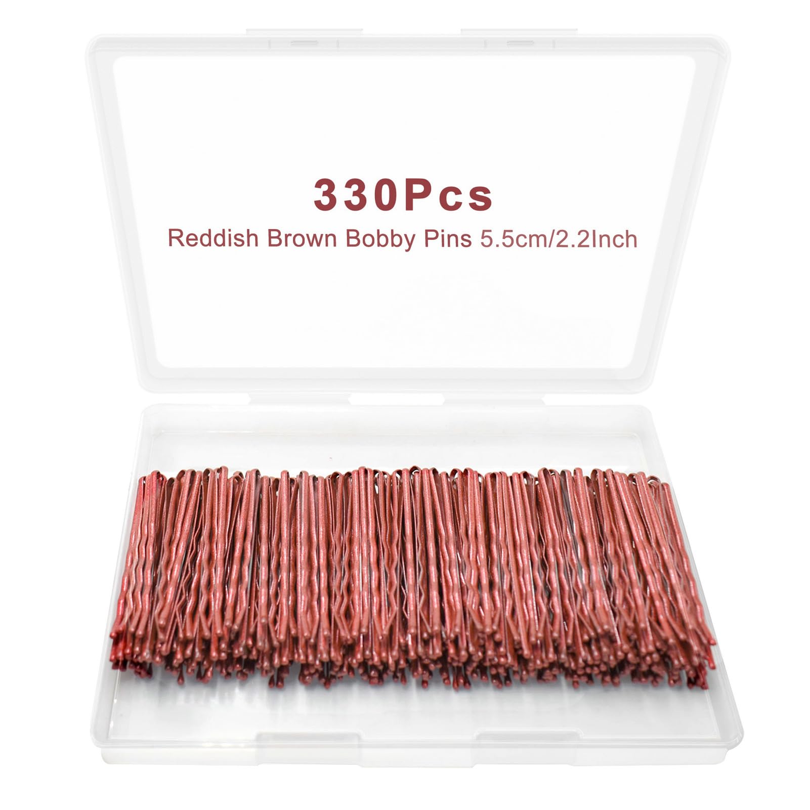 Brown Bobby Pins - 330 Count & Cute Box -26