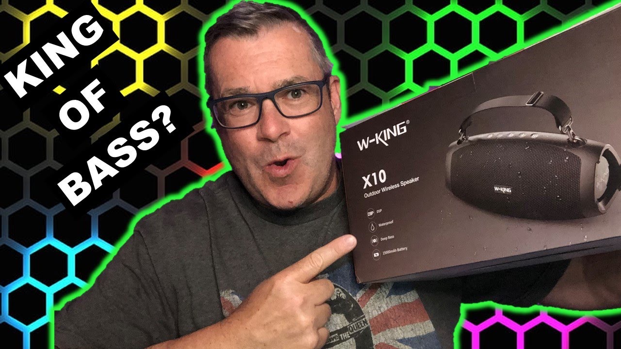 Watch W-King X10 Bluetooth Speaker Review on Amazon Live