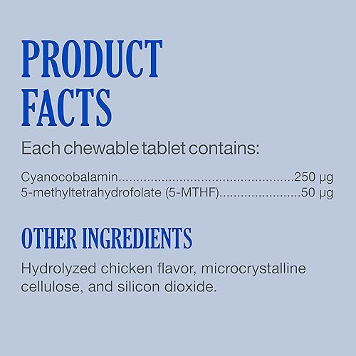 Miniatura 7 de Nutramax - Suplemento de cobalequina B12 para gatos y perros pequeños 45 tabletas masticables