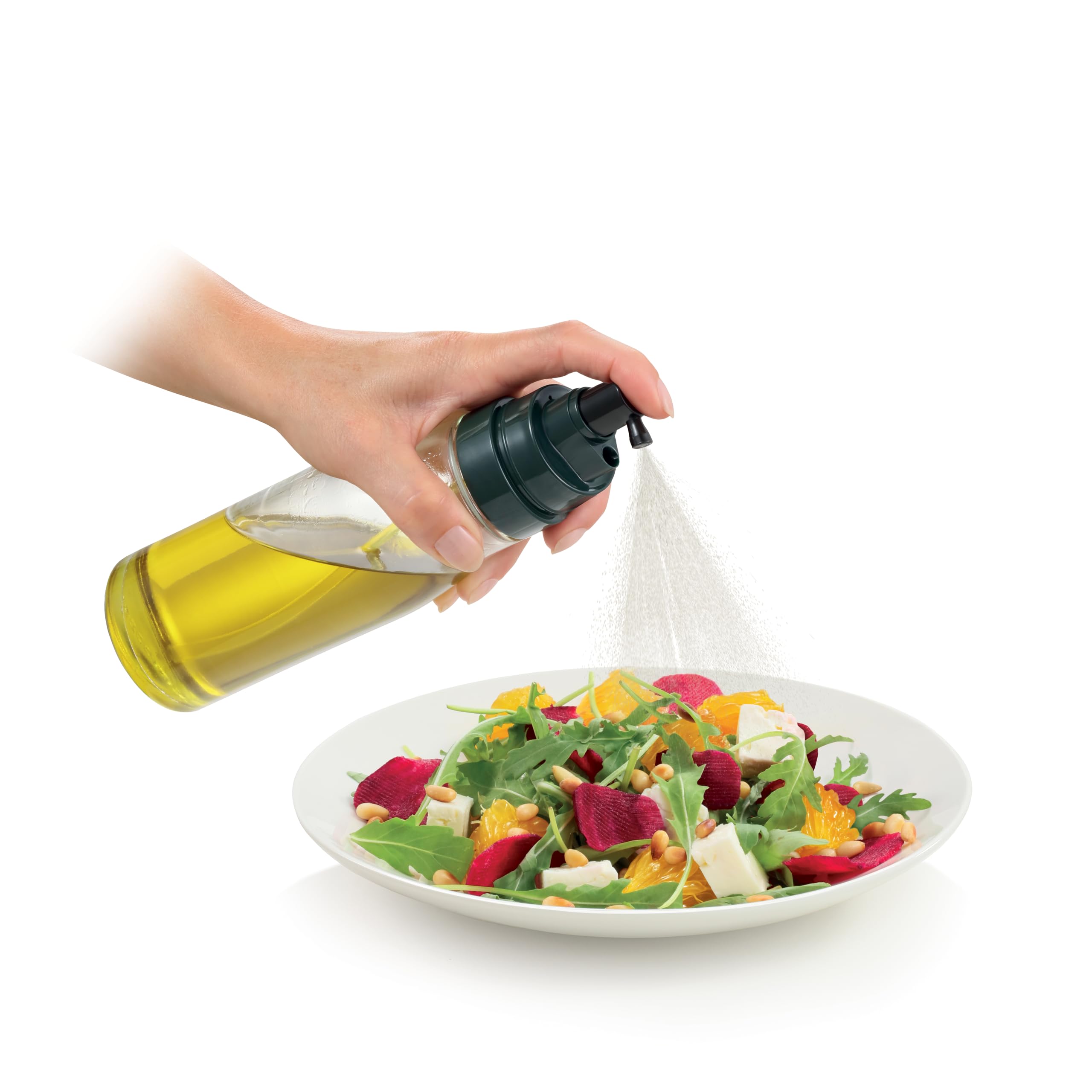 Tescoma 428652 Dozownik natryskowy do frytkownicy powietrznej do oleju i octu z wylewką i rozpylaczem, 250 ml, linia GrandCHEF