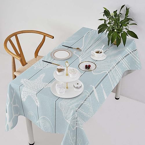 Vista 184 de Mantel floral retro de los años 70, diseño bohemio abstracto de flores amarillas naranjas para decoración de mesa de campo, granja, cocina, comedor