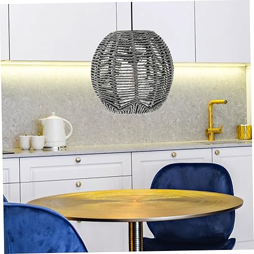 Miniatura 2 de DOITOOL Pantalla de lámpara de araña, pantallas de lámpara de araña, cubierta de lámpara de cuerda, pantalla de lámpara duradera, lámpara colgante