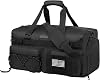 Gym Bag Water-Resistant Sports Duffel,Portable Lightweight Gym Bag,Sports Duffel Bags for Women&Men for Camp, Fitness, and Short Tours, Dance - The Red Flag area allows for DIY