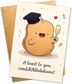 Celebratory Graduation Greeting Card Amazing Cards For The Top College Grad | Gifts For Graduates Family Friends Parents Great Celebratory Graduation Message Just For You With Envelope Seals 5.3x8 Inches