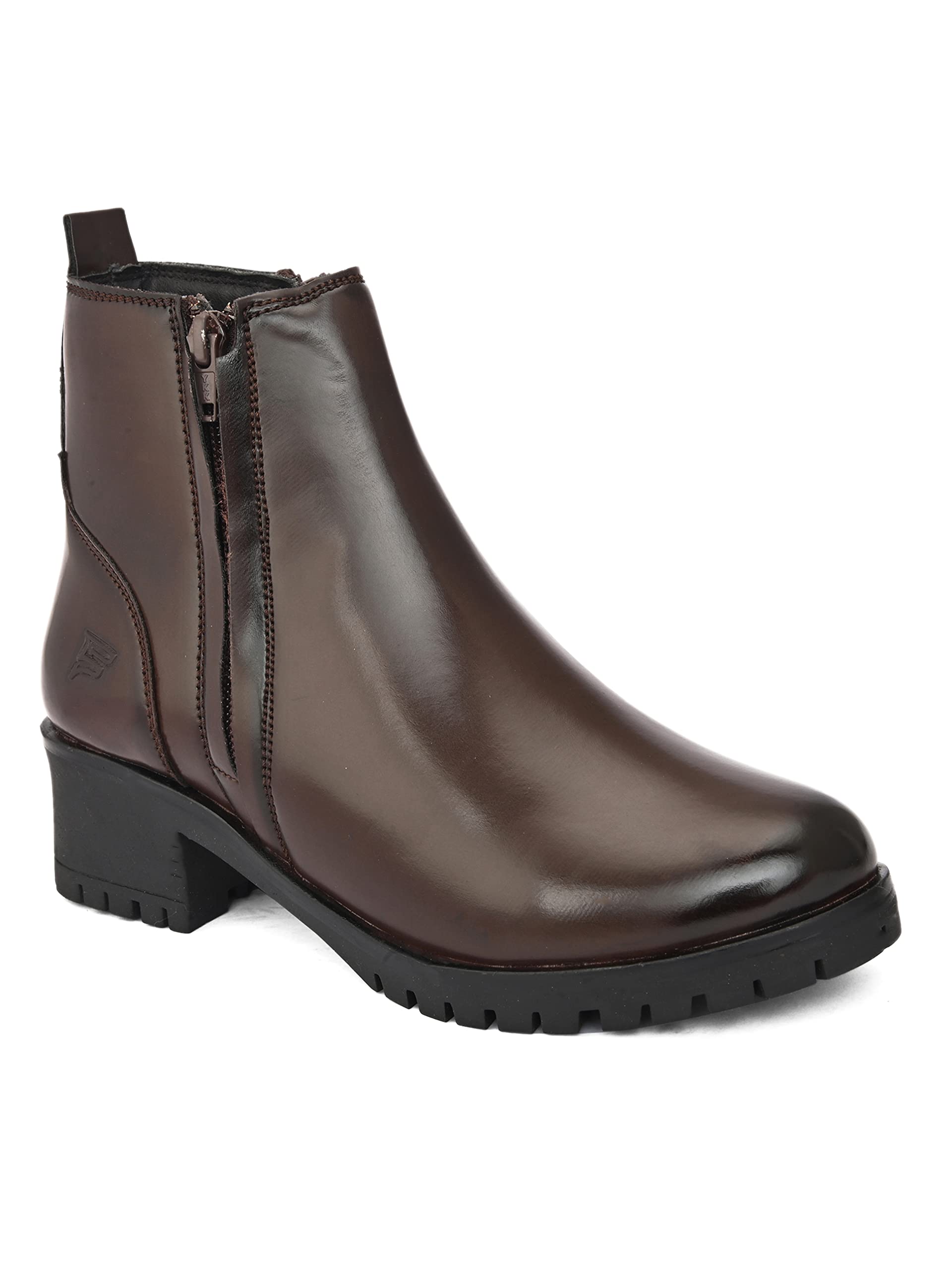 FENTACIA Brown Vegan Leather Formal Chelsea Boots for Women - 3 UK (B0BS6CFMQM) Amazon Price History, Amazon Price Tracker