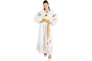 Embroidered Ukrainian Dress: Golden Ears