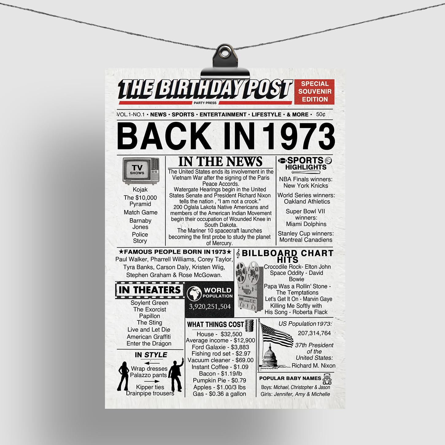 Wembley：Fifty Great Years 1973年初版本 Wembley：Fifty Great Years