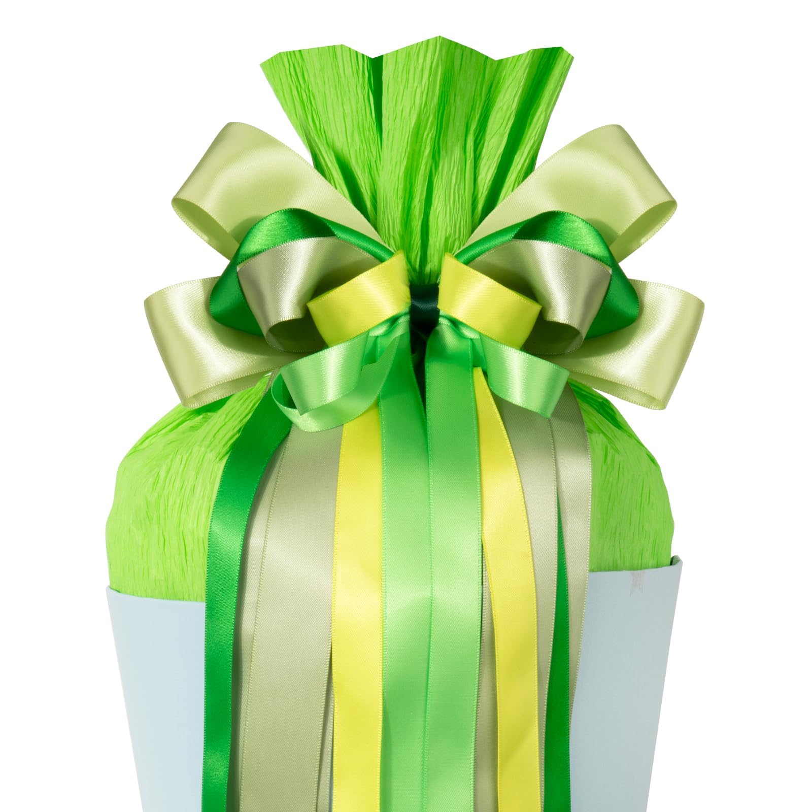 2 Stück Schultütenschleifen - Seestern & Muschel Design Für Einschulung - Zuckertüten Deko In Lila-Blau