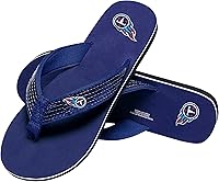 Vista 33 de FOCO Womens NFL Team Logo Sequin Strap Sandals Flip Flops