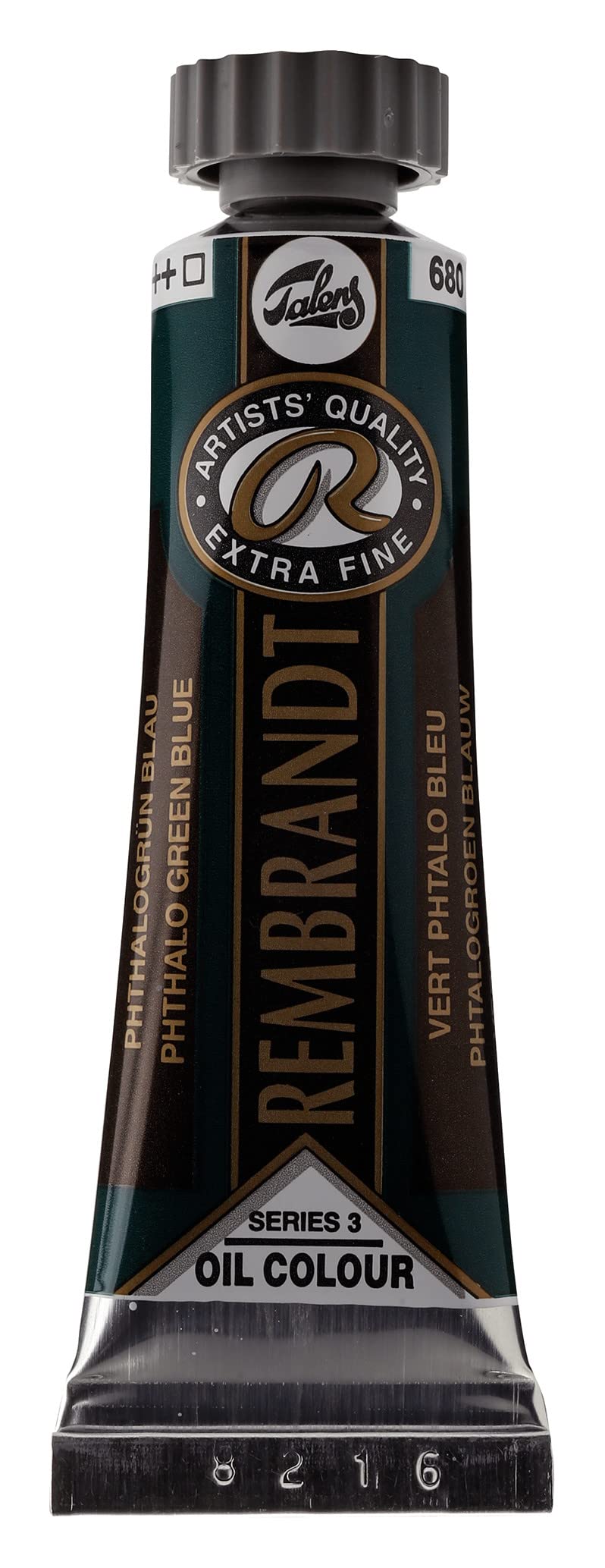 Rembrandt Blue Oil Colour Tube 15 Ml Phthalo Green 680