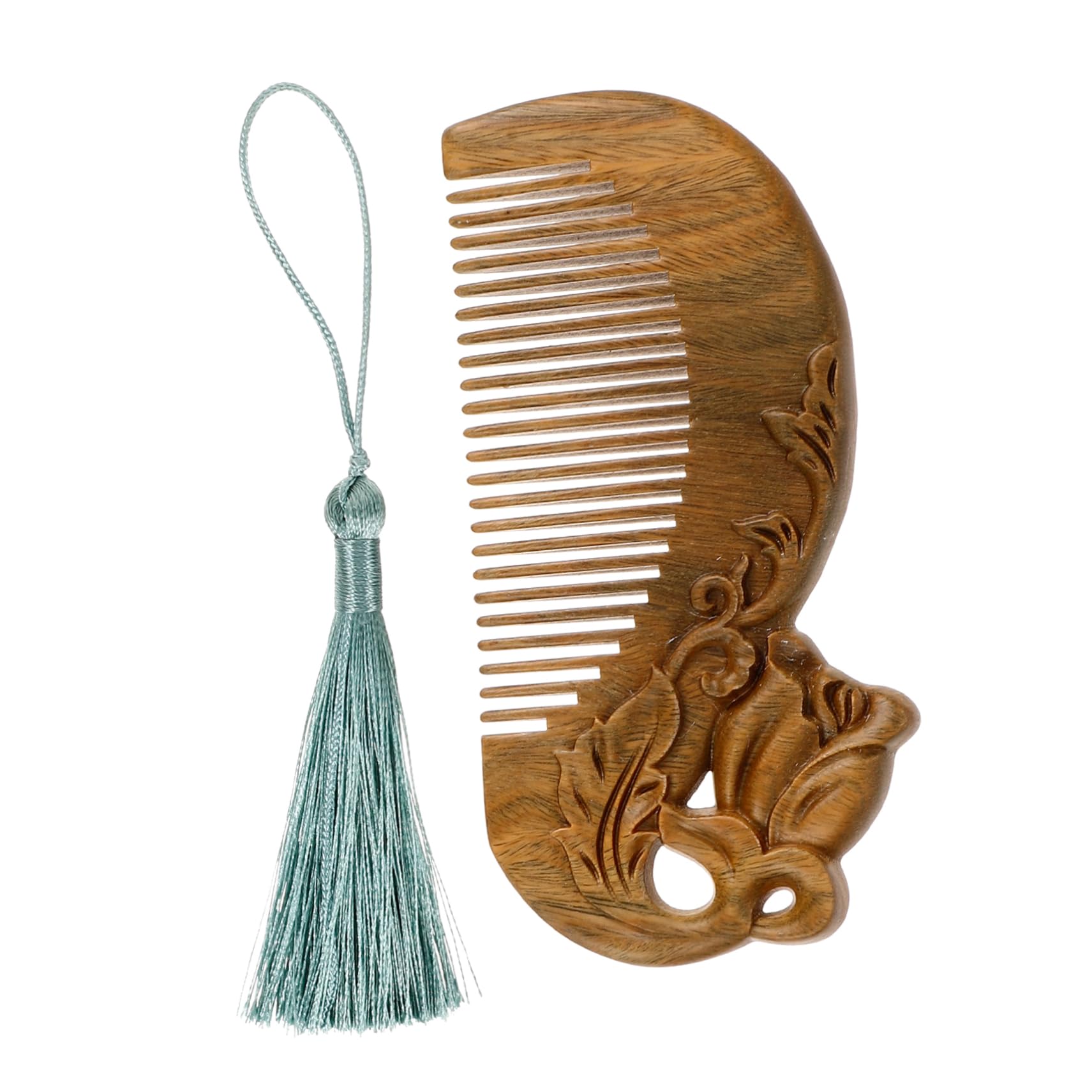 Healeved 5pezzi Pettine Massaggio Con Design Fiore Stimola Capelluto e Migliora La Salute Dei Per Tutti Tipi Di