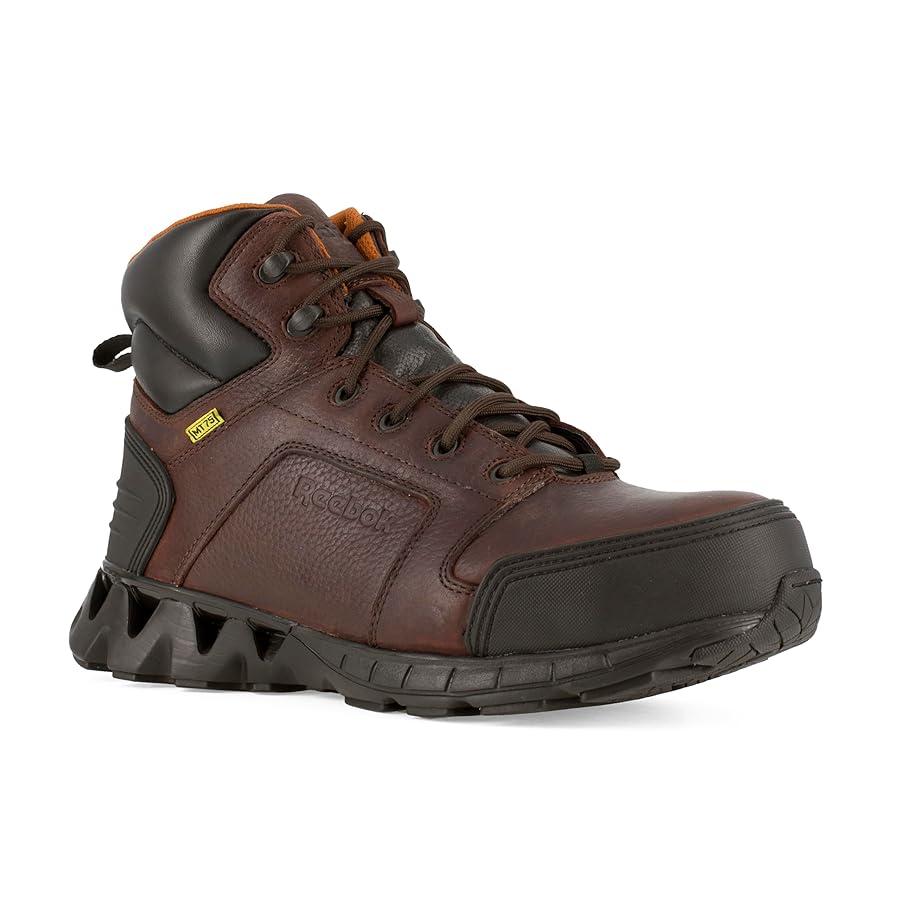 Amazon.com: Reebok Work Men's Zigkick Work RB7605, Brown