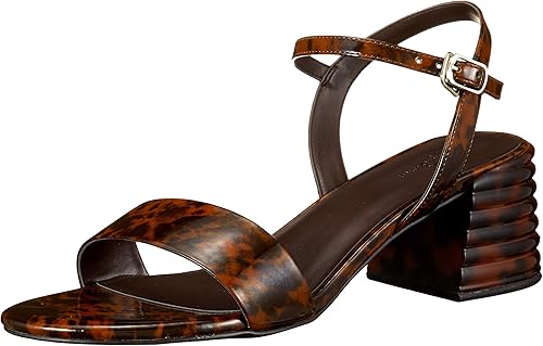 Amazon リリーブラウン カラーヒールストラップサンダル Lwgs レディース Brw Large Lily Brown リリーブラウン ファッションサンダル