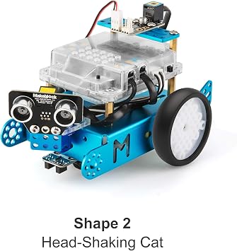 Makeblock Servo Pack Robot Add-on Pack Designed for mBot, 3-in-1 Robot Add-on Pack, 3+ Shapes