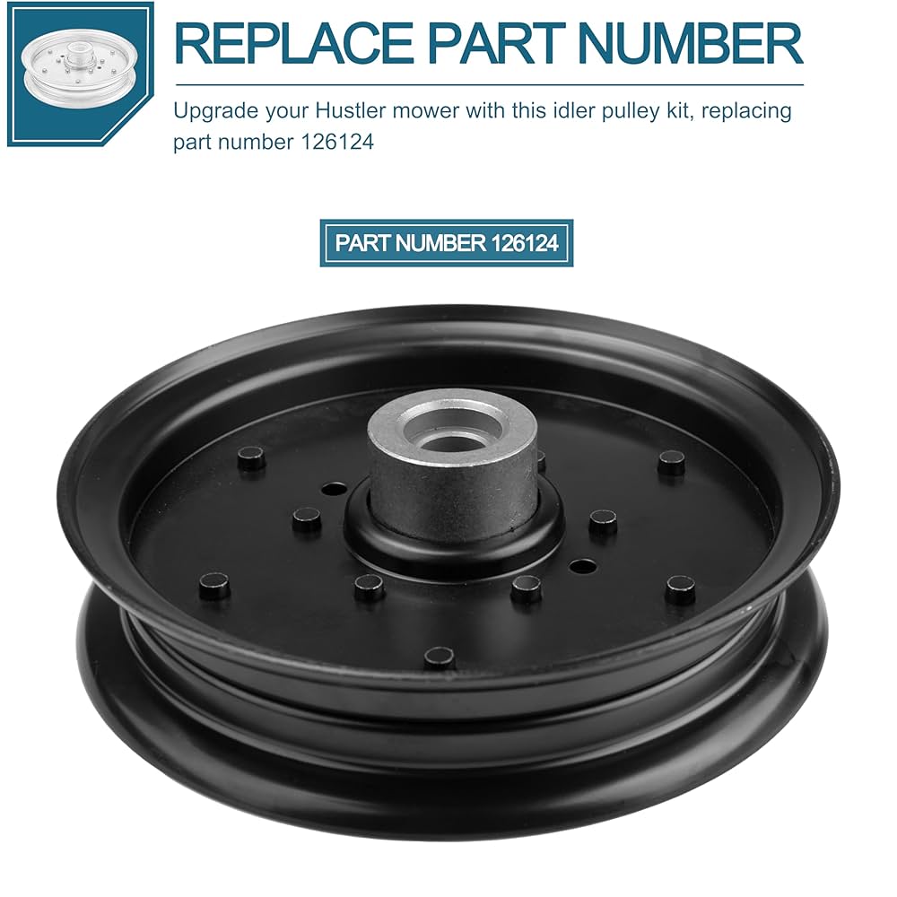 COCO    ＶRoll Amazon.com: Lawn Mower Flat Idler Pulley 126124 604231 for