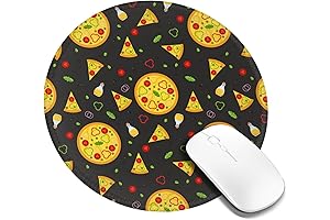 Pizza Mouse: Mouse Pad for a Slice of Productivity