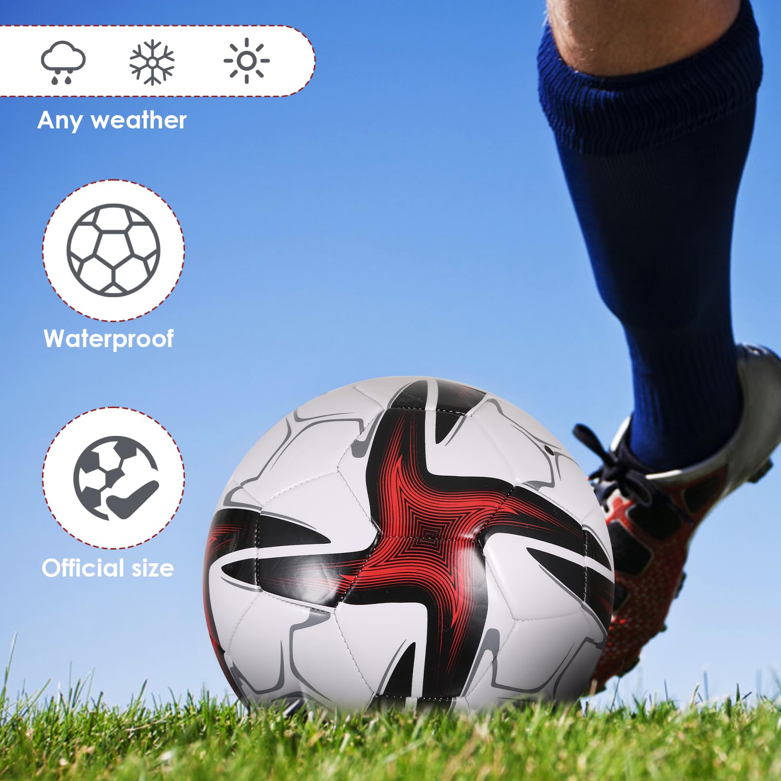 Soccer Balls Size 5, Soccer Ball Official, Training Match