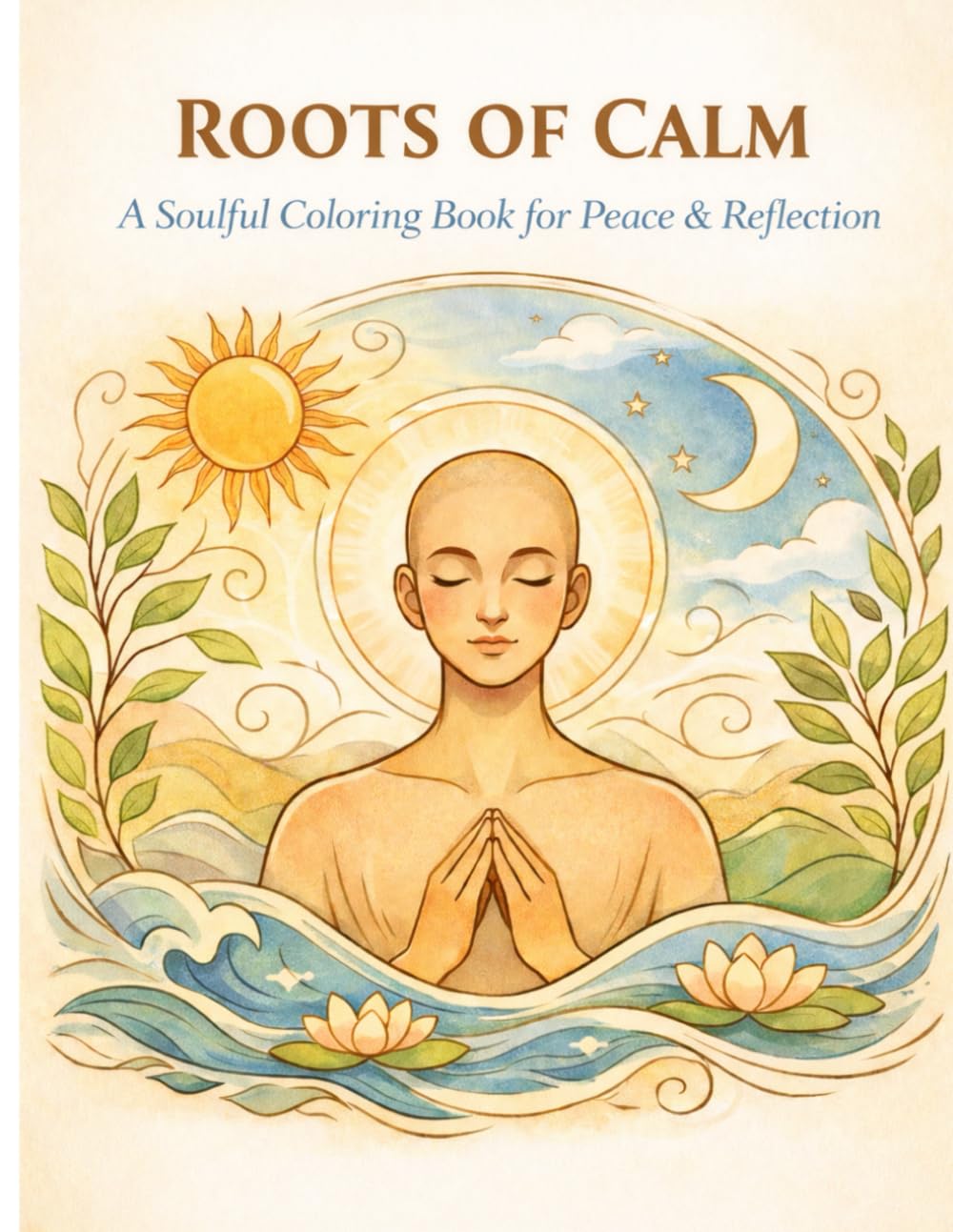 ROOTS OF CALM: A Soulful Coloring Book for Peace & Reflection