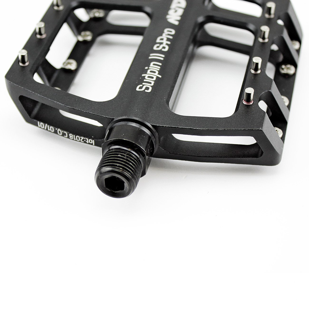 NC-17 Sudpin II S-Pro CNC Plattform Pedale/Fahrrad Pedal MTB/Mountainbike Pedal/BMX Pedal/Gleitlager und Kugellager/Cr-Mo Achse