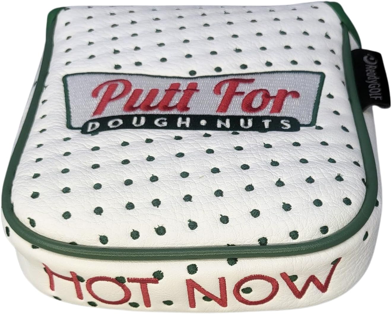 L.A.B. DF2.1 Embroidered Center-Shafted Putter Cover by ReadyGOLF - Donut Box (Putt for Dough-Nuts)