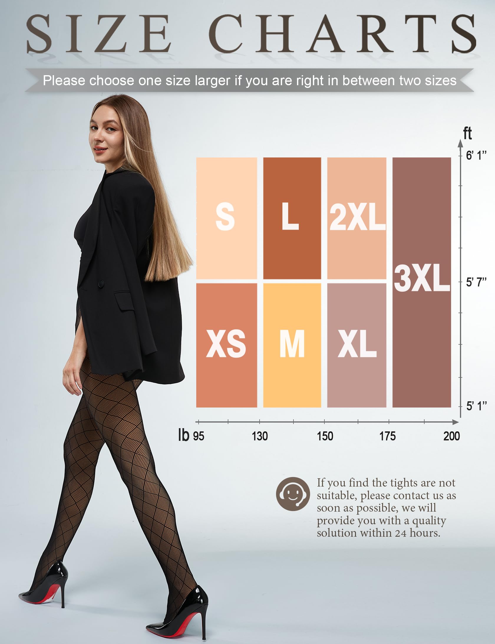 KBVOT Fleece Lined Tights Women Sheer Warm Pantyhose Leggings Fake Translucent Thermal Winter Thick Tights for Dresses: Fishnet Medium
