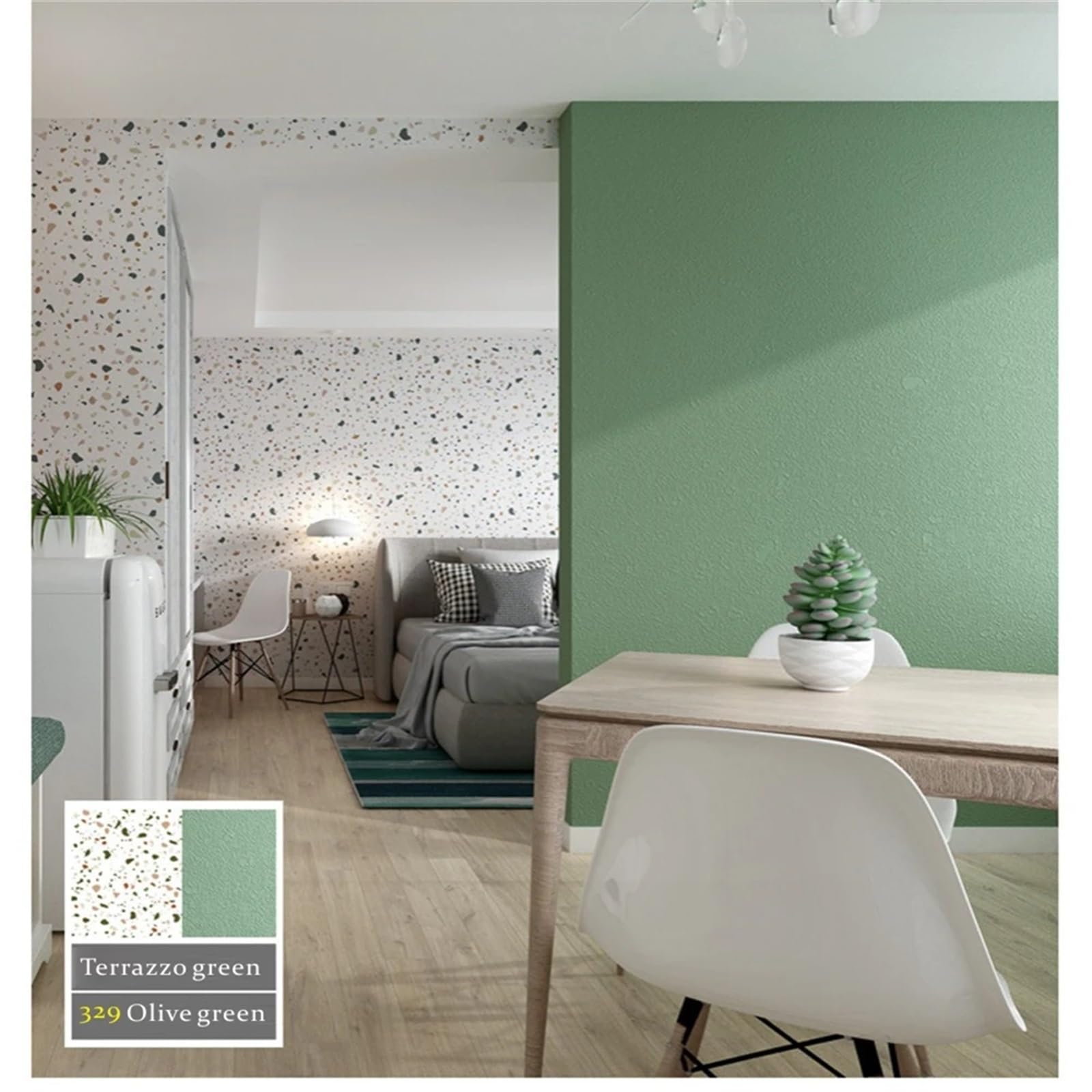 carta da parati Carta da parati autoadesiva impermeabile in PVC terrazzo for parete della camera da letto, arredamento del soggiorno, carta da contatto for rinnovamento di mobili in vinile Per la deco