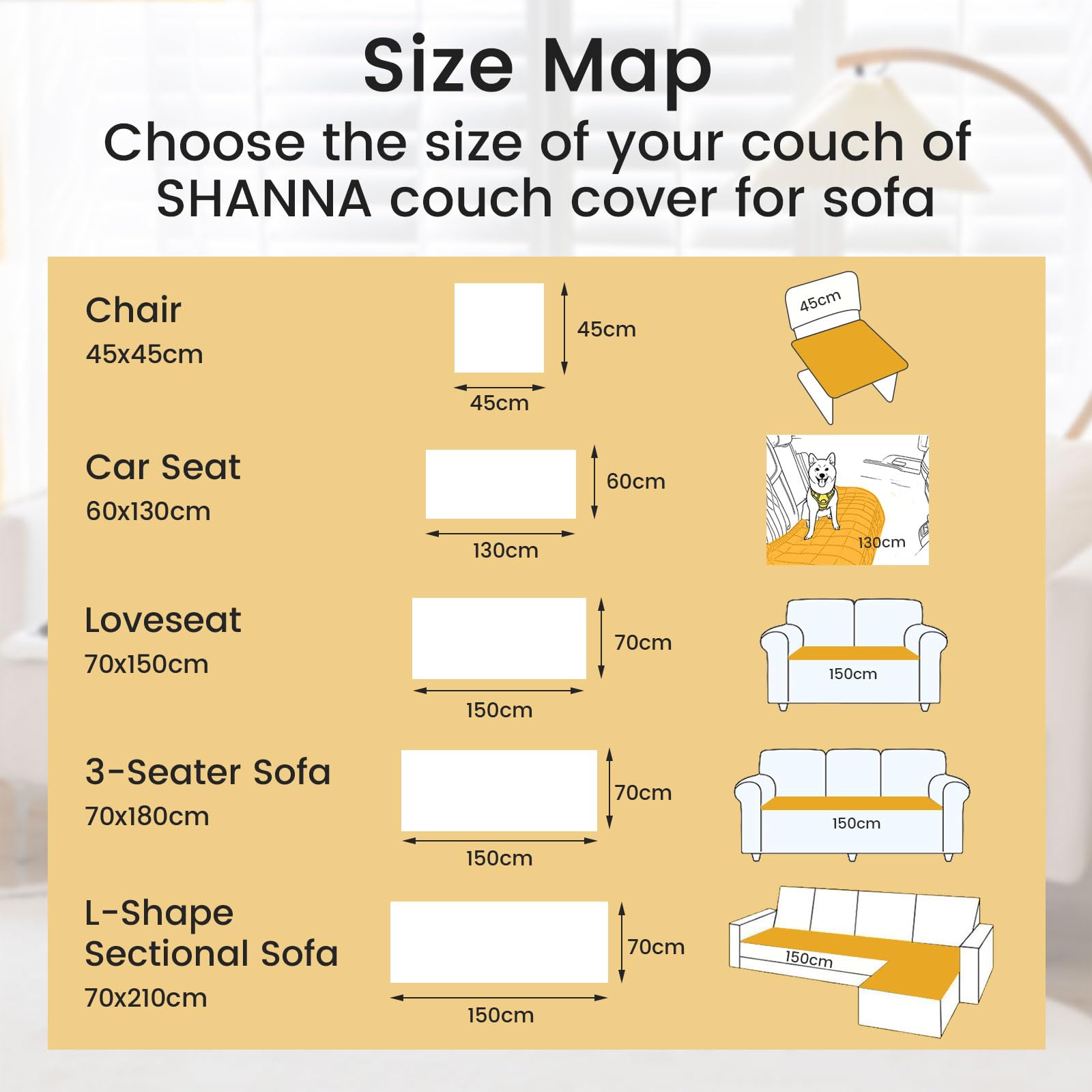 Thicken Plaid Sofa Cover 1 2 3 Seater - Image 3