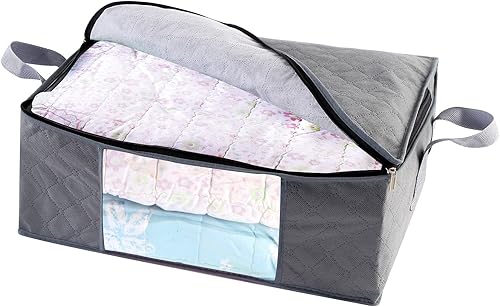 Miniatura 4 de ABO Gear G01 - bolsas de almacenamiento de tamaño rectangular para guardar ropa, 3 unidades, color gris