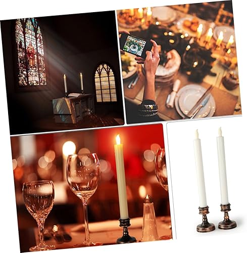 Miniatura 6 de DOITOOL Vela eléctrica Ventana 8pcs vela electrónica mesa de comedor Abs boda mesa fiesta romántica vela lámpara