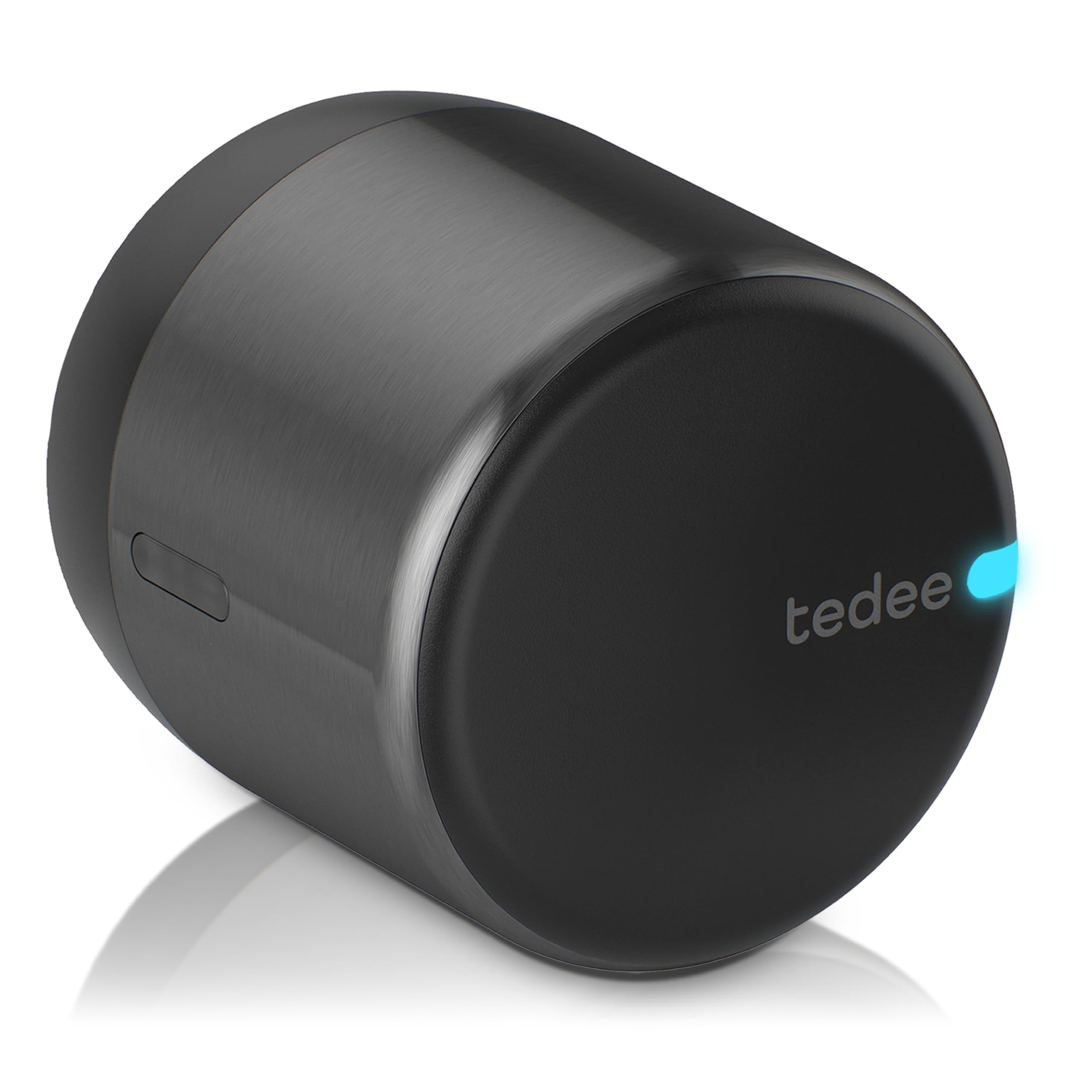Tedee GO2 Alu Cerradura Inteligente con WiFi, Bluetooth y Sensor de Puerta, Acceso Remoto y Notificaciones por App, Bloqueo Automático sin Llave | Alexa, Google Home, Apple HomeKit, SmartThings Matter